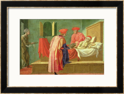 Cosmas And Damian Healing The Sick by Francesco Di Stefano Pesellino Pricing Limited Edition Print image