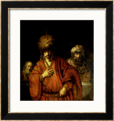 David And Uriah by Rembrandt Van Rijn Pricing Limited Edition Print image