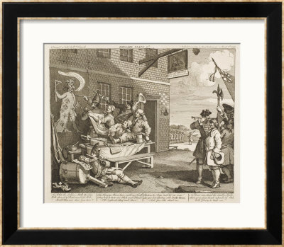 The Invasion, England by William Hogarth Pricing Limited Edition Print image