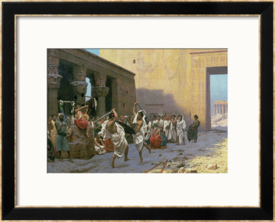 The Sword Dance (La Phyrique) by Jean-Léon Gérôme Pricing Limited Edition Print image