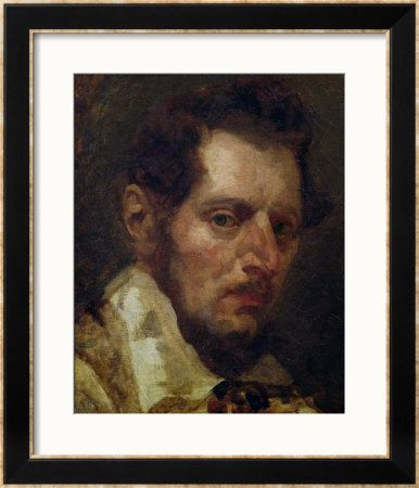 Self Portrait by Theodore Gericault Pricing Limited Edition Print image
