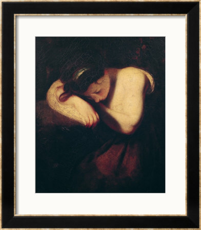 Young Girl Sleeping by Joshua Reynolds Pricing Limited Edition Print image