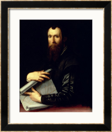Portrait Of The Engineer Luca Martini by Agnolo Bronzino Pricing Limited Edition Print image