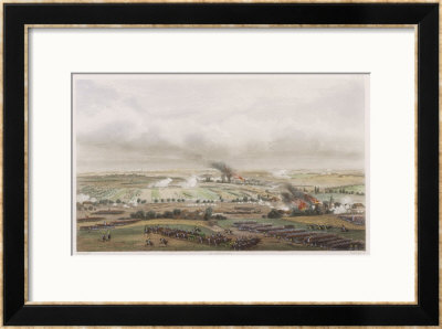 The Hundred Days Battle Of Ligny Napoleon Defeats Blucher by T. Yung Pricing Limited Edition Print image