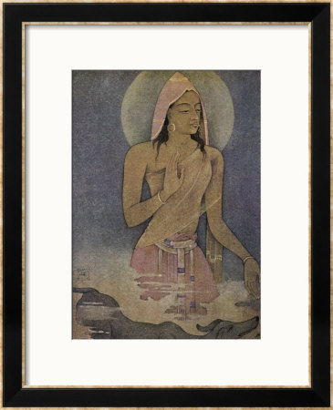Yudhishthira The Eldest Of The Pandava Brothers by Nanda Lal Bose Pricing Limited Edition Print image