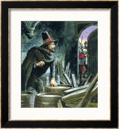 Guy Fawkes, From Peeps Into The Past, Published Circa 1900 by Trelleek Pricing Limited Edition Print image