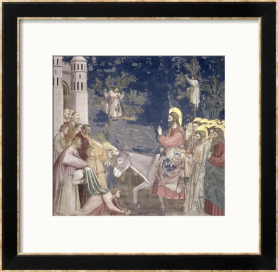 The Entry Into Jerusalem, Circa 1305 by Giotto Di Bondone Pricing Limited Edition Print image