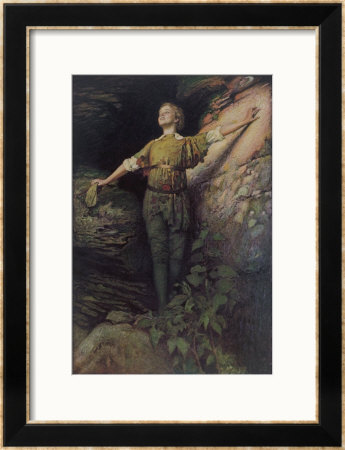 Maude Adams Actress As Peter Pan In Jm Barrie's Play by Sigismond De Ivanowski Pricing Limited Edition Print image