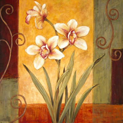 White Orchids by Leanne Noble Pricing Limited Edition Print image