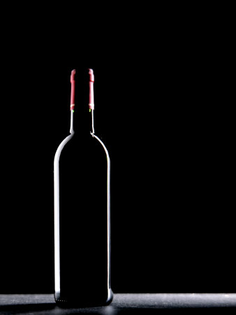 A Red Wine Bottle by Peter Staes Pricing Limited Edition Print image
