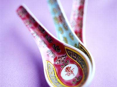 Three Asian Spoons by David Loftus Pricing Limited Edition Print image