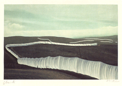Running Fence, California by Christo Pricing Limited Edition Print image