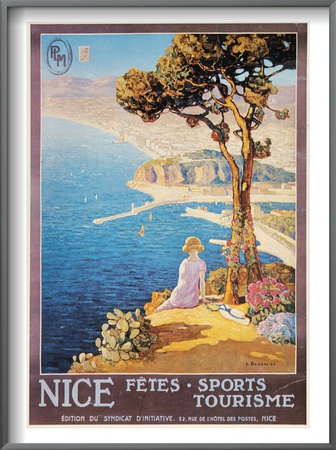 Nice, France, C1920 by John Miller Pricing Limited Edition Print image