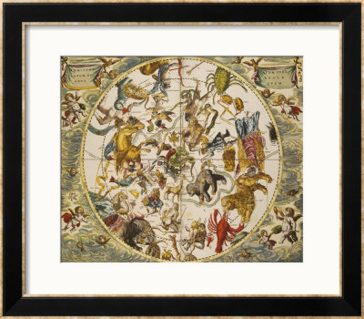 Atlas Coelestis Seu Harmonia Macrocosmica, 18Th Century by Andreas Cellarius Pricing Limited Edition Print image