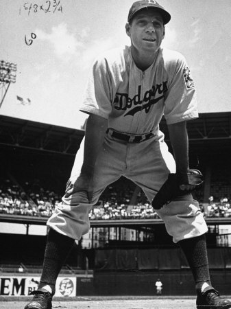 Brooklyn Dodgers Manager Leo Durocher, During The Baseball Game by David Scherman Pricing Limited Edition Print image