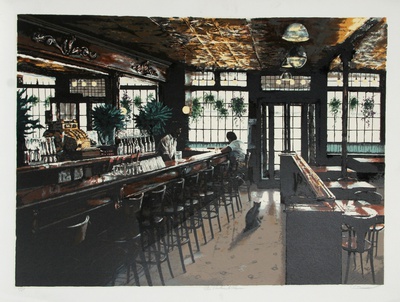 The Landmark Tavern by Harry Mccormick Pricing Limited Edition Print image