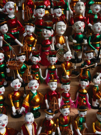Water Puppets For Sale, Hanoi, Vietnam by Mason Florence Pricing Limited Edition Print image