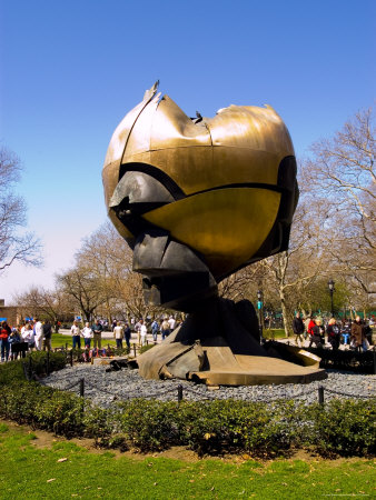 Sphere From Ground Zero And Relocated To Battery Park by Lee Foster Pricing Limited Edition Print image