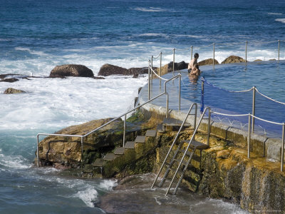 Bronte Beach Seawater Pool by Travis Drever Pricing Limited Edition Print image