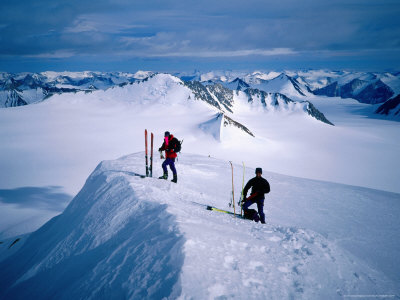Ski Mountaineering, North-East Greenland National Park, Greenland by Cornwallis Graeme Pricing Limited Edition Print image