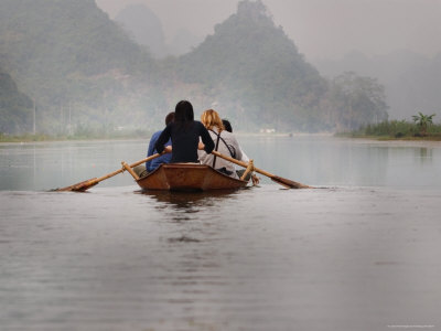 Rowing Boat To Perfume Pagoda by Jon Armstrong Pricing Limited Edition Print image