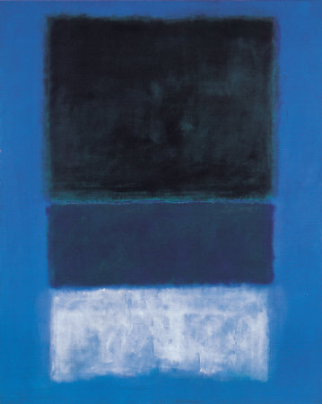 No. 14 (White And Greens In Blue) by Mark Rothko Pricing Limited Edition Print image