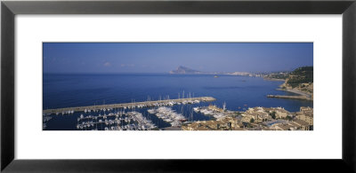Boats At The Marina, Calpe, Costa Blanca, Valencia, Spain by Panoramic Images Pricing Limited Edition Print image