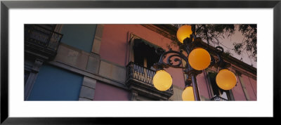 Lamppost In Front Of A Building, Guanajuato, Mexico by Panoramic Images Pricing Limited Edition Print image