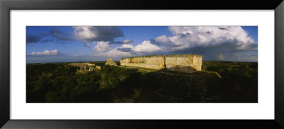 Ruins Of A Building On A Landscape, Governor's Palace, Uxmal, Yucatan, Mexico by Panoramic Images Pricing Limited Edition Print image
