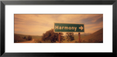 Road Sign, California, Usa by Panoramic Images Pricing Limited Edition Print image
