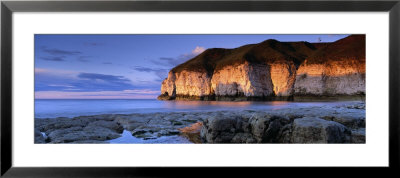 Clouds Over The Sea, Thornwick Bay, Yorkshire, England, United Kingdom by Panoramic Images Pricing Limited Edition Print image