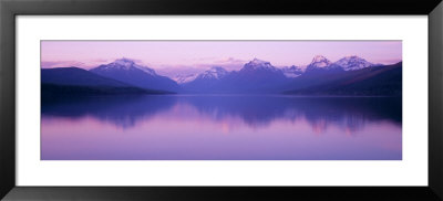 Sunrise, Lake Mcdonald Glacier National Park, Montana, Usa by Panoramic Images Pricing Limited Edition Print image