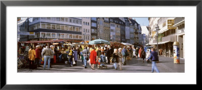 Farmer's Market, Bonn, Germany by Panoramic Images Pricing Limited Edition Print image