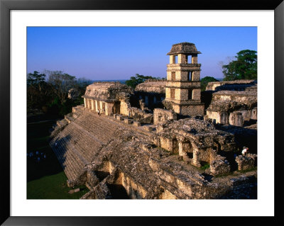 Palace (El Palacio), Palenque, Mexico by John Elk Iii Pricing Limited Edition Print image