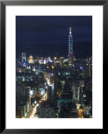 City View From Observatory Tower, Taipei City, Taiwan by Christian Kober Pricing Limited Edition Print image