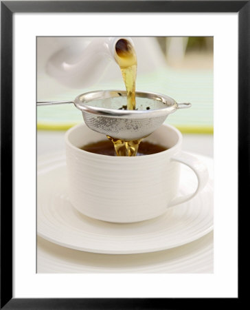 Pouring Tea Through A Tea Strainer by Winfried Heinze Pricing Limited Edition Print image