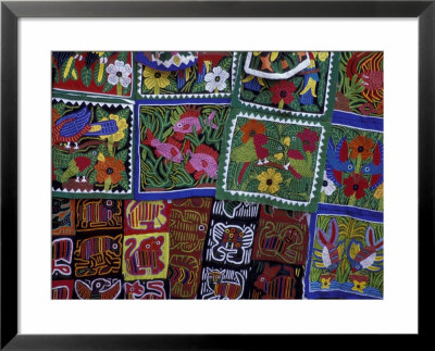 Hand-Stitched Molas, Kuna Indian, San Blas Islands, Panama by Cindy Miller Hopkins Pricing Limited Edition Print image