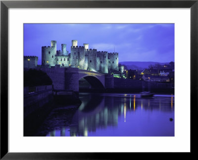 Conwy (Conway) Castle, Unesco World Heritage Site, Gwynedd, North Wales, Uk, Europe by Roy Rainford Pricing Limited Edition Print image