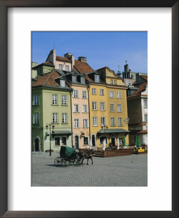 Zamkowy Square, Old Town, Varsovie, Poland by Bruno Morandi Pricing Limited Edition Print image