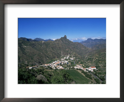 Tejeda And Roque Bentaiga, Gran Canaria, Canary Islands, Spain by Hans Peter Merten Pricing Limited Edition Print image