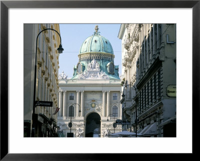 The Hofburg Viewed From Kohl Markt, Vienna, Austria by Michael Jenner Pricing Limited Edition Print image
