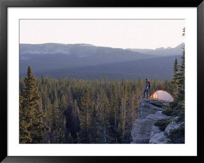 Camper's Tent, High Uintas, Ut by Cheyenne Rouse Pricing Limited Edition Print image