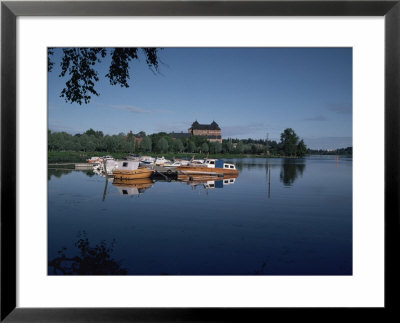 Hame Castle And Lake Vanajavesi, Hameenlinna, Finland, Scandinavia by Jenny Pate Pricing Limited Edition Print image