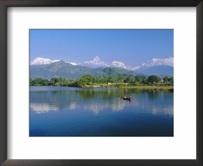 Phewatal Lake, Annapurna Region, Pokhara, Nepal by Gavin Hellier Pricing Limited Edition Print image