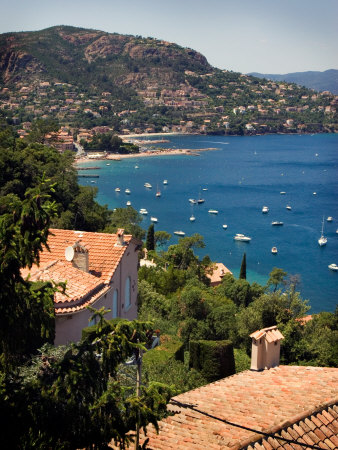 View Of The Mediterranean From Theoule Sur Mer, Cote D'azure, France by Robert Eighmie Pricing Limited Edition Print image