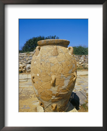 Minoan Jar, Malia, Island Of Crete, Greece, Mediterranean by Marco Simoni Pricing Limited Edition Print image