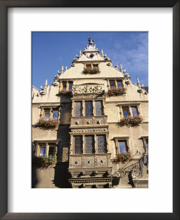 Exterior Of La Maison Des Tetes (House Of Heads), Colmar, Alsace, France by Geoff Renner Pricing Limited Edition Print image