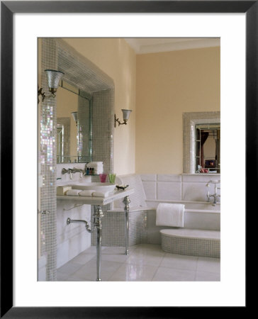 Bathroom Suite, Usha Kiran Palace Hotel, Gwalior, Madhya Pradesh State, India by John Henry Claude Wilson Pricing Limited Edition Print image
