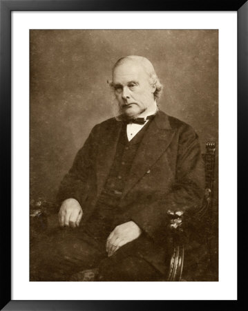 Joseph Lister English Surgeon Medical Scientist And Founder Of Antiseptic Surgery by Elliot & Fry Pricing Limited Edition Print image