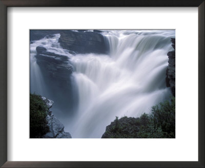 Athabasca Falls In Jasper National Park, Canada by Diane Johnson Pricing Limited Edition Print image